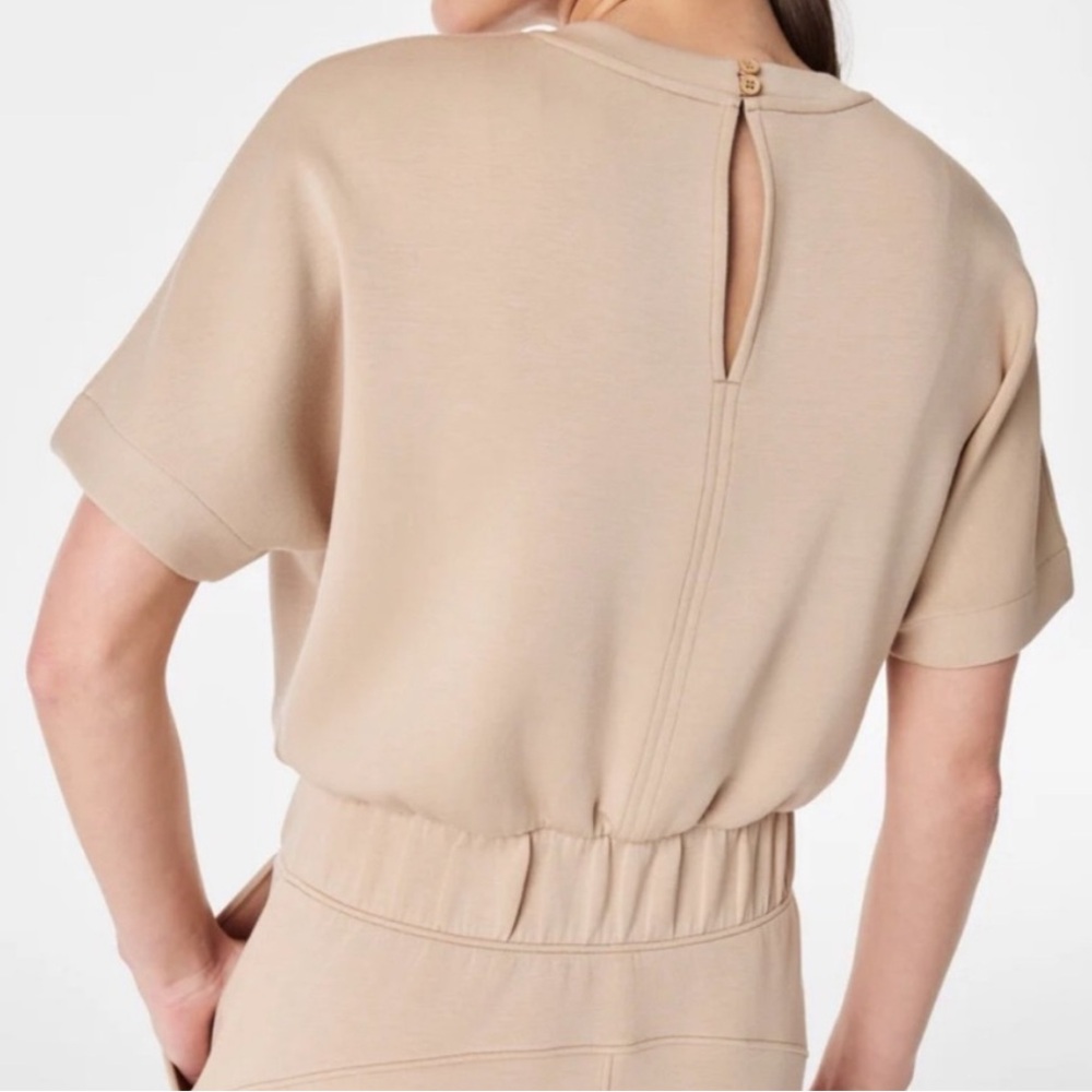Spanx Air essential Crop Wide Leg Jumpsuit - Picture 4 of 4